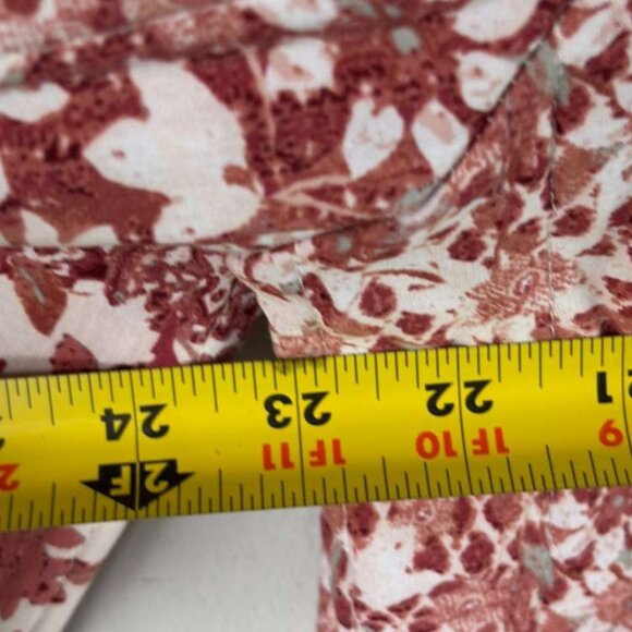 Como Vintage Womens Floral Print Blazers Suit Red Size XXL - Picture 3 of 9